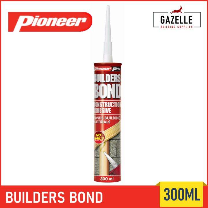 PIONEER PRO Builders Bond Builder's Bond Construction Adhesive No More