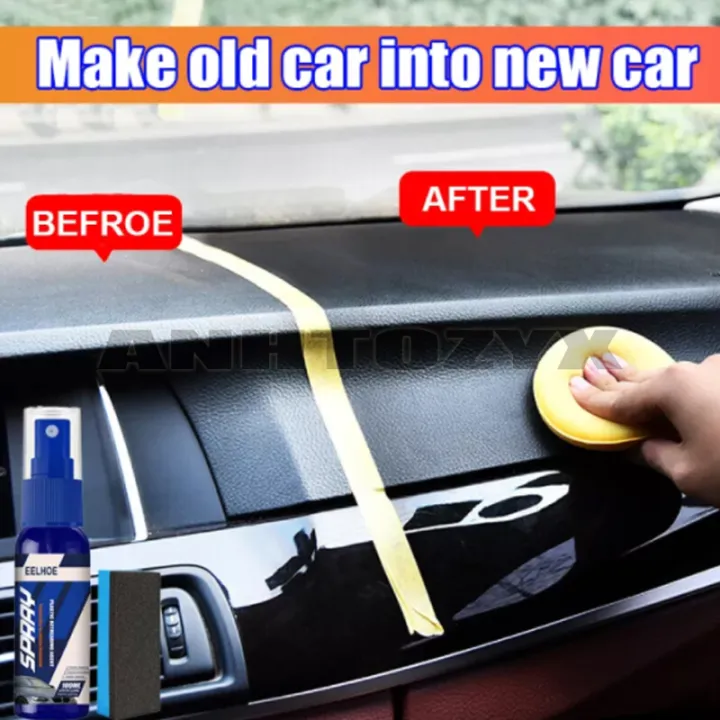 Immediate Results EELHOE Car cleaning products Refresh Aging Plastic ...