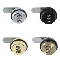 Feng Qi shop 3 Digit Combination Cam Lock Keyless Password Lock Mailbox Cabinet Mechanical Locks for Mailbox Cabinet Door