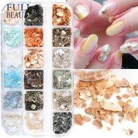 [COD] Cross-border hot manicure sequins ins phantom flakes mica slices abalone shell nail accessories