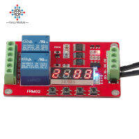 DC 5V12V24V 10A 2ช่องโมดูลรีเลย์มัลติฟังก์ชั่น Cycle Delay Timer Switch Self-Locking รีเลย์โปรแกรม LED