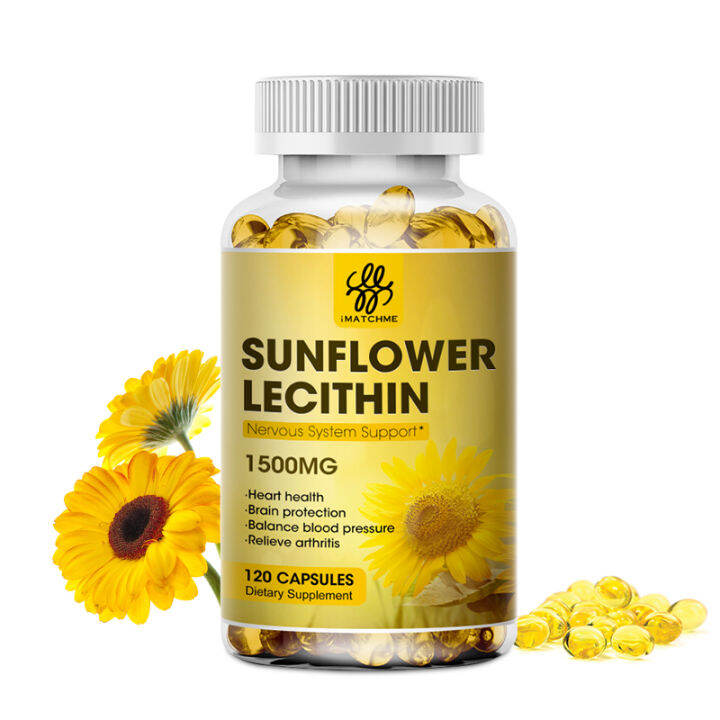 iMATCHME Sunflower Lecithin Health Product Promote Cardiovascular