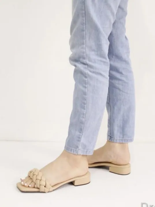 1 Inch Heel Braided Sandals For Women High Quality New Trend Lazada PH