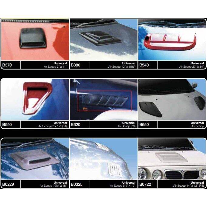 Universal Car front air scoop scope hood PERODUA PROTON