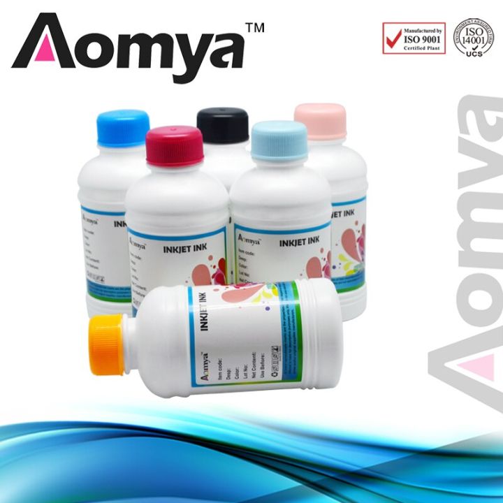 aomya-หมึกระเหิดพิเศษ250มล-x-6สีเครื่องพิมพ์อิงค์เจ็ททุกหมึกสำหรับ-epson-สำหรับแก้วเสื้อยืดแผ่นรองเมาส์