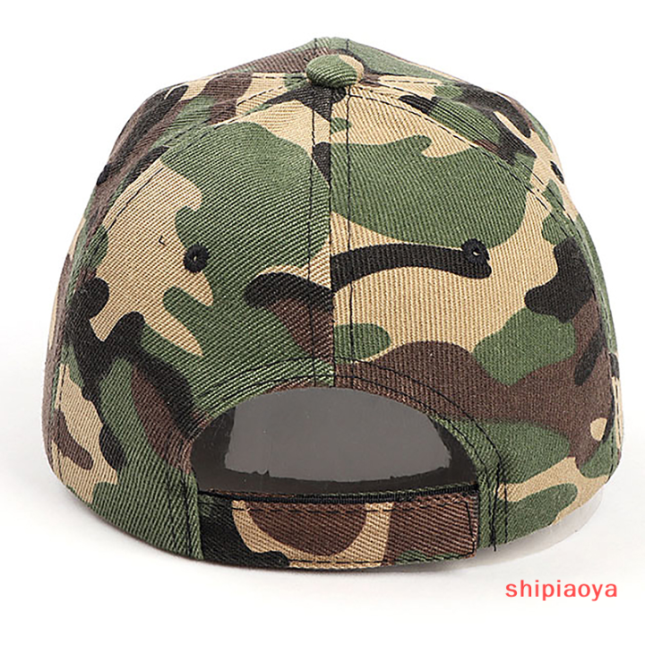 shipiaoya-หมวกแก๊ปหมวกเบสบอล-unisex-กันแดดกลางแจ้งแบบปรับได้สำหรับฤดูร้อนหมวกลายพรางแห้งเร็วสำหรับผู้หญิงผู้ชาย