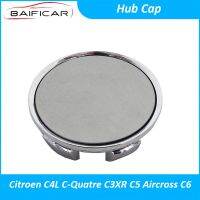 Baificar ยี่ห้อใหม่ของแท้ Hub หมวกล้อโลโก้รถป้ายสัญลักษณ์สำหรับ Citroen C4L C-Quatre C3XR C5 Aircross C6