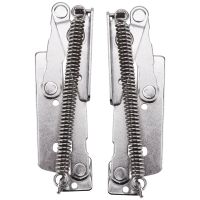 2PCS Z Type Small Cabinet Door Hinge Small Seat Storage Stool Function Hinge Iron Nickel Plated Pillow Hinge