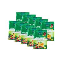 มาร์กวิตามินซีลดา LADA Vitamin Mask Cream 50g. แพ็ค 10 ซอง