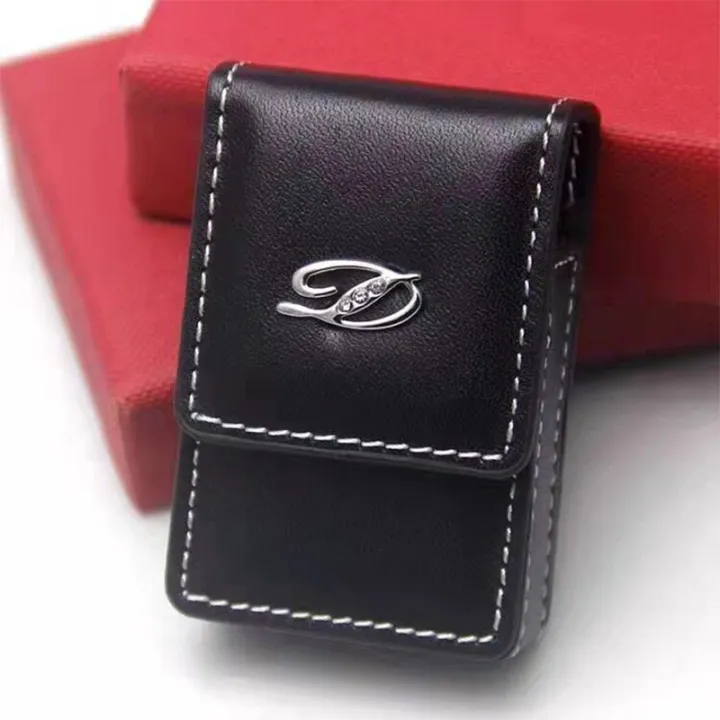 【CW】ขายร้อน100คุณภาพสูงและใหม่ไฟแช็กเคสหนังสำหรับ Dupont ของขวัญ gift ...