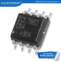 10PCS ICL7662CBA SOP-8 ICL7662 SOP8 ICL7662CBA+T SOP8 CMOS Voltage Converters IC