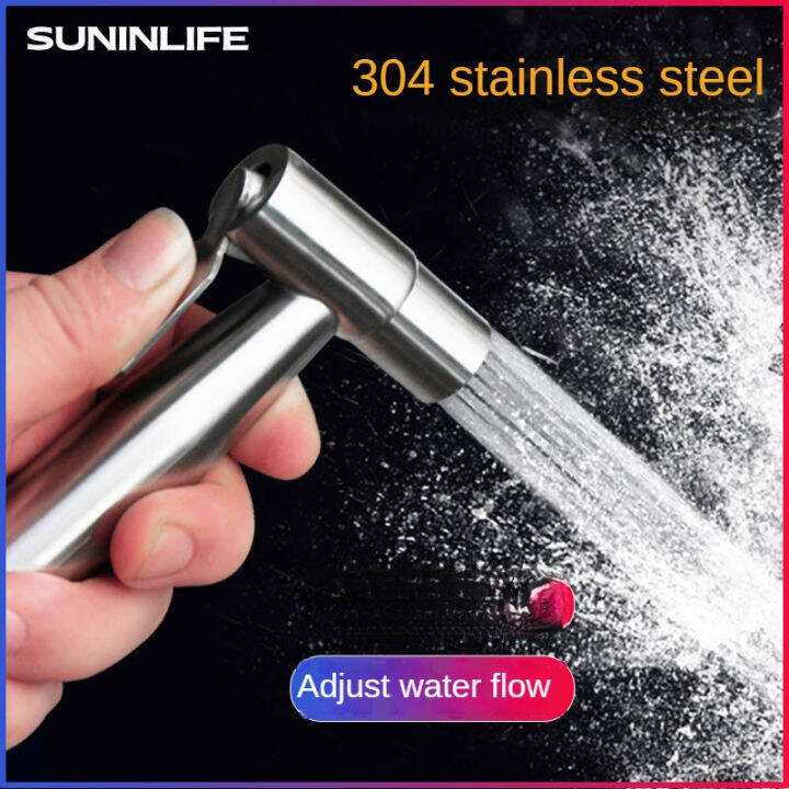 304 stainless steel pressurized spray gun faucet flush gun Toilet