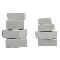 50pcs Multi Size Cute Square Kraft Packaging Box Wedding Party Favor Supplies Handmade Soap Chocolate Candy Storage Carton