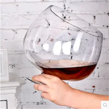YUANXIN Giant Wine Glass Huge Stemware Creative Oversized Goblet Extra  Large Champagne Glasses Beer Mug Red Wine Glasses