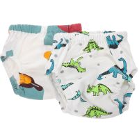 2 Pcs Underpants Boys Cloth Diaper Cover Home Baby Infant Water Proof Reusable Training Polyester Washable Toddler