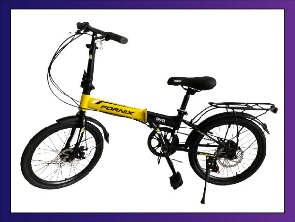 Xe đạp gấp gọn Fornix PRAVA NEW gọn nhẹ tiện lợi năng động