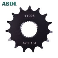 428 15T Front Sprocket For Yamaha XG250 Tricker 05-07 XT250 08-19 XT250 X Serrow3c5 YBR250 07-11 XG 250 XT 250 YBR 250