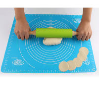 3 Size Silicone Rolling Pin Kitchen Gadgets Fondant Pastry Tools Rotatable Non-Stick Wooden Dough Roller Baking Accessories