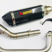 คอท่อเลส NEW CB150 R EXMOTION /STREETER ไฟกลม +  ปลายท่อทรง AK เคฟล่า 14 นิ้ว เเถมเเคสโล่ง เสียงเเน่นเเน่น ราคาสุดคุ้ม