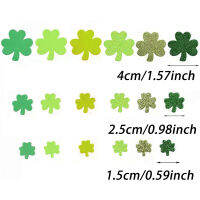 Xiu1160ชิ้น St Patricks วันผสม Four-Leaf Clover สติกเกอร์สำหรับ Coming Of Luck ตกแต่งกิจกรรมรางวัล Party Decor Toysc12-58