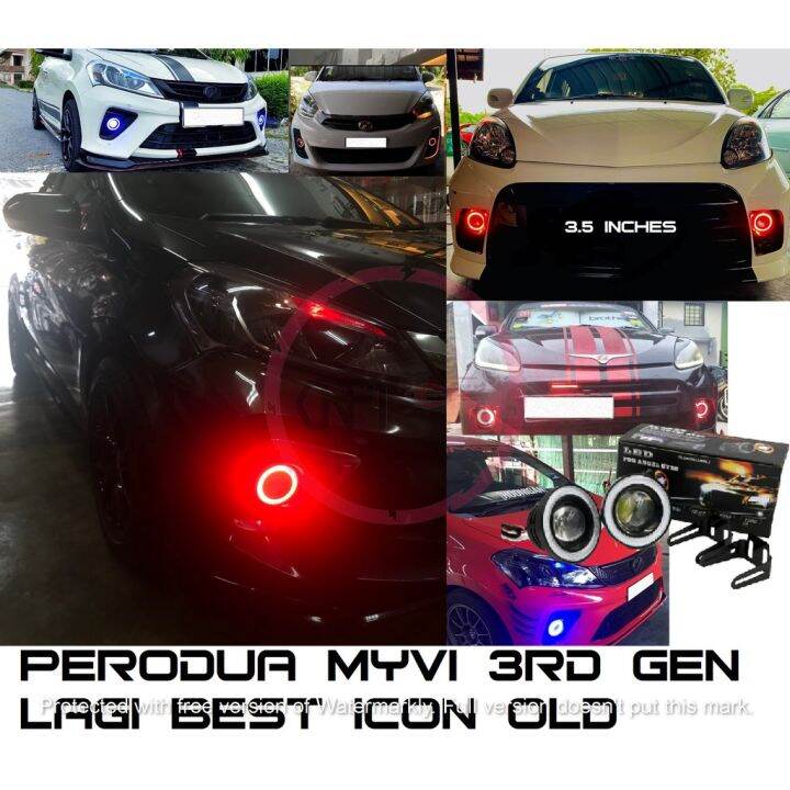 SC514 Perodua Myvi Gen 3 , Lagi Best , Icon & Old Lampu Sport Fog