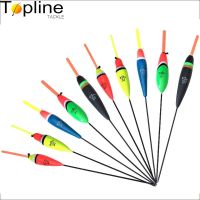 10PCS Mix Size Color Fishing Float Bobber Set Buoy Light Stick Floats For Carp Fishing Tackle Accessories Float Fishing