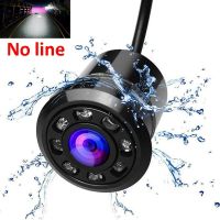 HD 170° Car Rear View Camera Reversing For Car 8 LED Night Vision Parking Monitoring CCD Waterproof Wide Angle Backup Camera