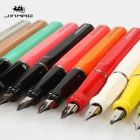5Pcs Jinhao 599สีแฟชั่นน่ารัก0.5มม. (F) Nib Fountain ปากกาหมึกปากกาของขวัญหรูหราปากกาสำหรับเขียนสำนักงานเครื่องเขียน