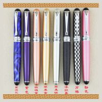 Jinhao ปากกาโรลเลอร์บอลสไตล์คลาสสิกคุณภาพสูง X750 0.7มม. ปากกาบอลพอยท์เหล็กโลหะอุปกรณ์เครื่องเขียนในโรงเรียน Gratis Ongkir