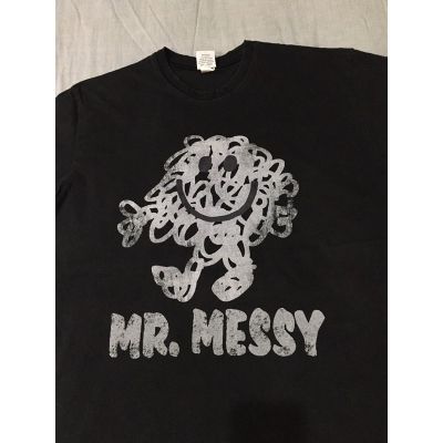 [มีสินค้า]S-5XLเสื้อยืดพิมพ์ลายแฟชั่น เสื้อยืดการ์ตูน VINTAGE 2007 MR.MEN &amp; LITTLE MISS