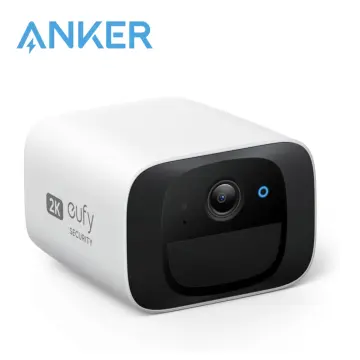 Anker eufy Security S220 SoloCam, Solar Security Camera, Wireless Outdoor  Camera, 2K Resolution, HomeBase 3 Compatibley 