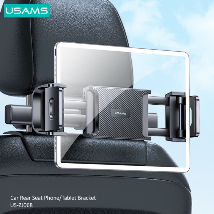 usams-universal-car-rear-back-seat-mobile-phone-holder-tablet-stand-lazy-bracket-for-iphone-13-pro-max-ipad-tablet-accessories