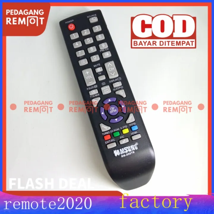 Black Samsung AA59-00499A Remote for Universal LED LCD Samsung TV ...