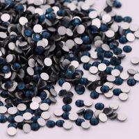 High Quality SS3-SS34 Montana Nail Art Glue On Rhinestones / Flat Back Non Hot Fix Crystal Stones