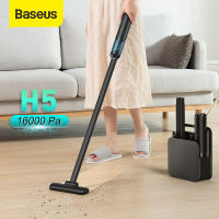 Baseus 16000Pa Wireless Vacuum Cleaner Portable Handheld Vacuum Cleaner For Car Home Desktop Cleaning with Rechargeable Base Storage While Charging