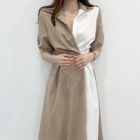 【LZ】❃☑  Vestidos Midi Novo em Vintage Playa Roupas Femininas para Mulher Conjuntos de Vestido Boho Urbano Coreano Dongdaemun 2023 Vestido Elegante Harajuku