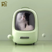 2020ฤดูร้อน PETKIT Cat Carrier กระเป๋าสะพายเดินทางกันน้ำ Breathable Supply Fresh Air กระเป๋าสุนัขแมว Space Capsule