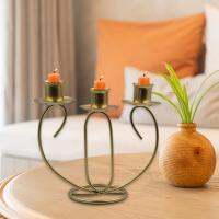 Bhuuno Tealight ที่ใส่เทียน Candelabras โบสถ์ห้องรับแขกเชิงเทียนโลหะบ้าน