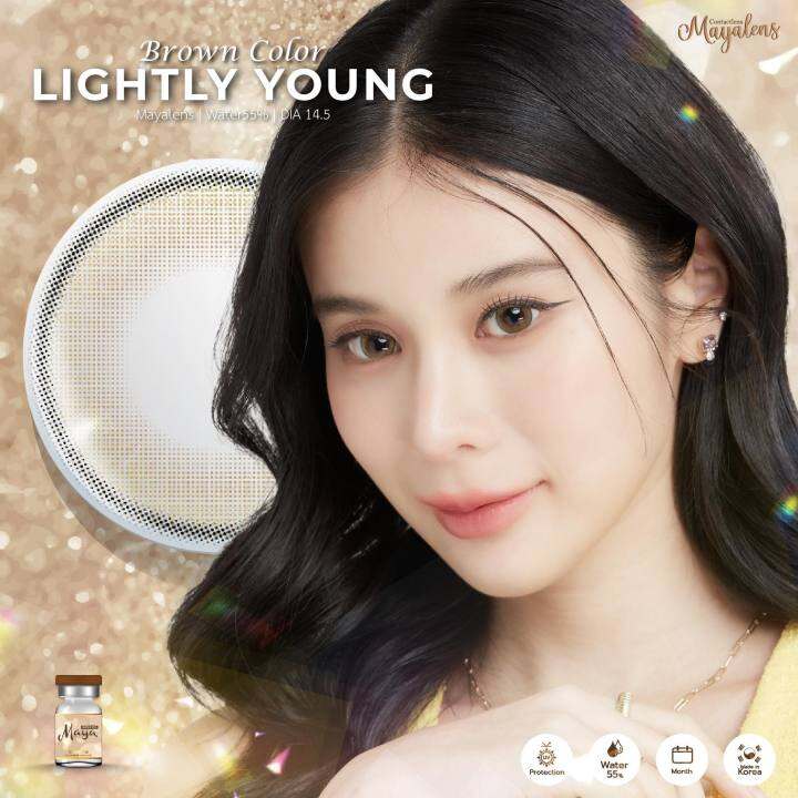 คอนแทคเลนส์-ขนาดบิ๊กอาย-lightly-young-mayalens