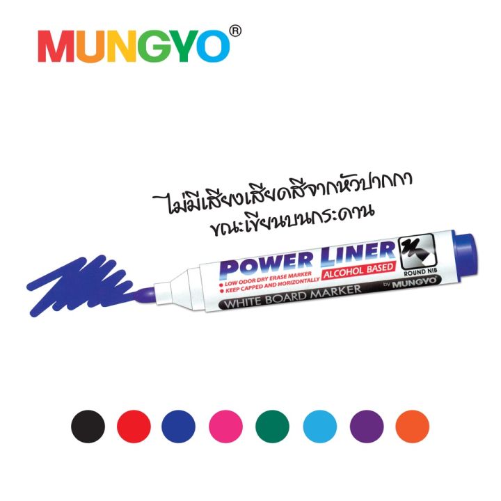 สุดคุ้ม-ปากกา-ปากกาไวท์บอร์ด-ต่อด้าม-ปลอดสารพิษ-ลบได้-แบนด์-mungyo-whiteboard-ราคาถูก-ปากกา-เมจิก-ปากกา-ไฮ-ไล-ท์-ปากกาหมึกซึม-ปากกา-ไวท์-บอร์ด