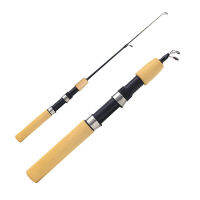 zuoyingdu064194 มินิ telescopic แบบพกพาคาร์บอนไฟเบอร์ carp ตกปลาเสาฤดูหนาวตกปลา