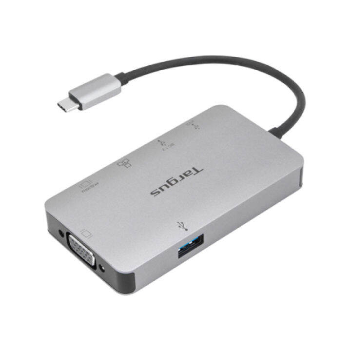 targus-dock419-usb-c-dp-alt-mode-single-video-4k-hdmi-vga-docking-station-with-100w-pd-pass-thru-ฮับอะแดปเตอร์แปลงสัญญาณ-ของแท้-รับประกันศูนย์ไทย-3ปี