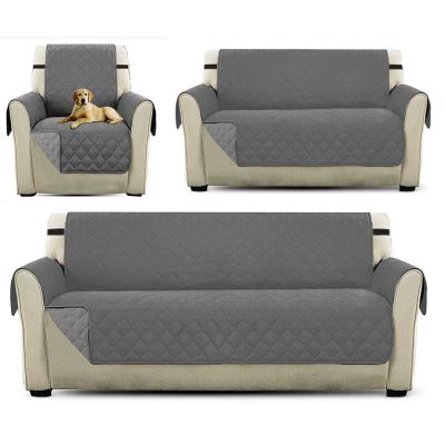 【jw】๑❦  Anti-Slip Sofa Couch Covers Móveis Slipcovers Protetor Cadeira Sofá Decor Cães Animais de Estimação Crianças 1 Lugares 2 3 Lugares