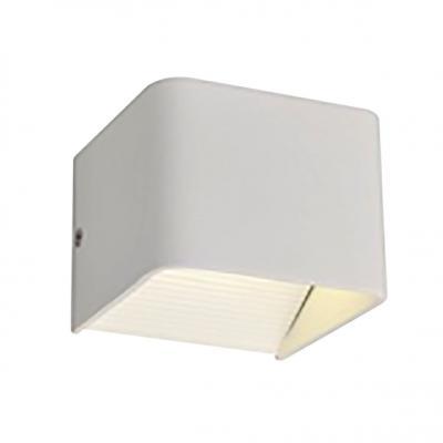 "ถูกชัวร์"โคมไฟผนังภายในเหล็ก (LED 5W) LUZINO รุ่น L35040/1W5W/WH/100 สีขาว*ส่งด่วนทุกวัน*
