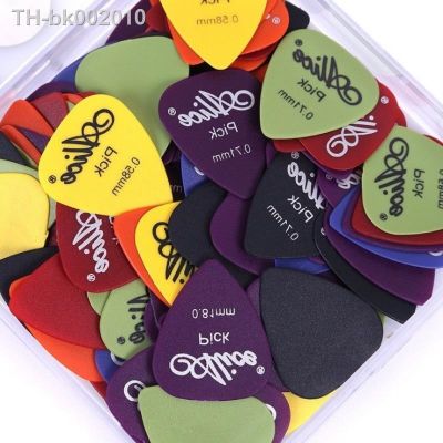 ☫❒ 24/30/50/60pcs Alice Guitar Picks Thickness 0.58 0.71 0.81 0.96 1.20 1.50 Mm Mixed Color and Mixed Size