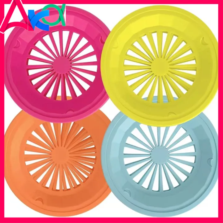 Reusable plastic paper plate holders,colored round paper plate holder w
