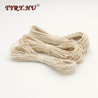 TYRY.HU 10M Waxed Cotton Cord สำหรับเครื่องประดับทำ 1/1.5/1.8mm เชือกแว็กซ์ Twisted String ด้ายสาย Strong นุ่มปลอดภัยสำหรับทารก-Cudoue