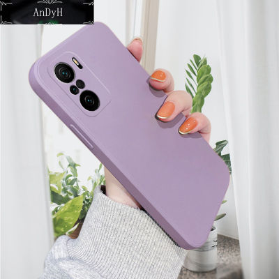 AnDyH Casing Case For Xiaomi Poco F3 Redmi K40 K40 Pro Case Soft Silicone Full Cover Camera Protection Shockproof Cases