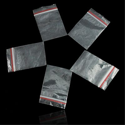 WITUSE 100 pcs/pack 9 Sizes Mini Zip lock Baggies Plastic Packaging Bags small Plastic zipper bag Packing Storage Bags