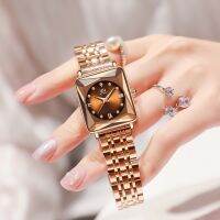 【HOT】 Business Wrist 2023 Design Rectangular Gold Watches